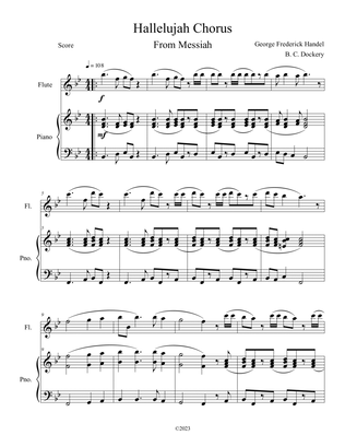 Hallelujah Chorus from Messiah (Flute Solo with Piano Accompaniment)