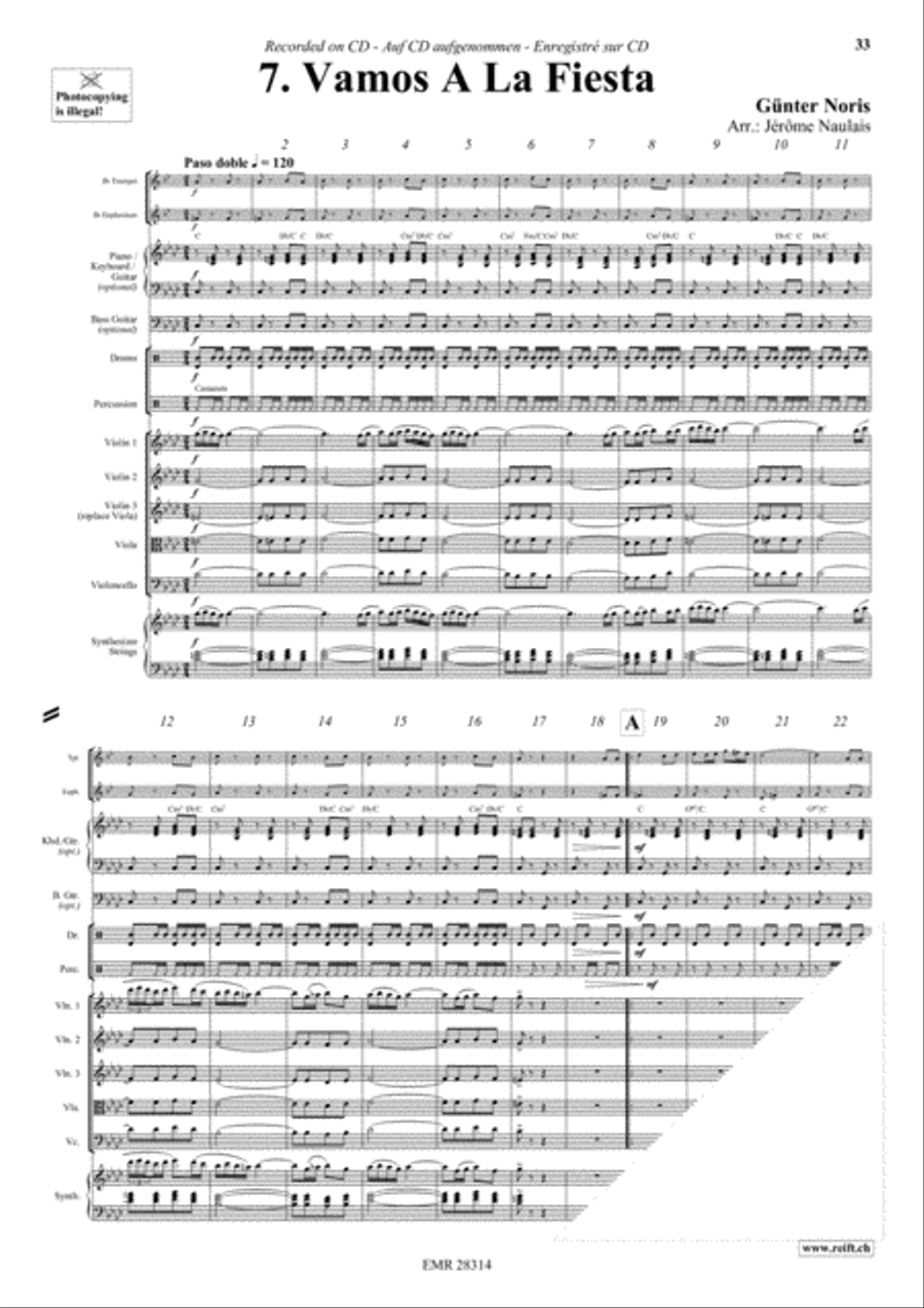Let's Dance Volume 5 Let's Dance Volume 5 Brass Ensemble scores gallery preview page 9