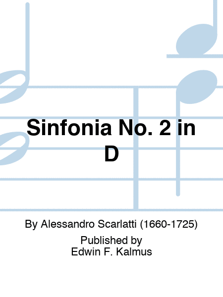Sinfonia No. 2 in D