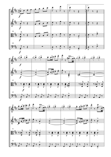 Tritsch-Tritsch Polka for String Quartet image number null