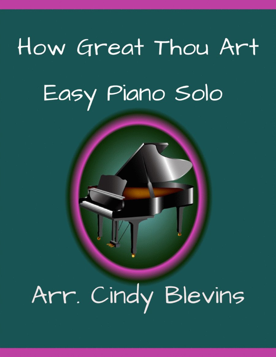 How Great Thou Art, Easy Piano Solo image number null