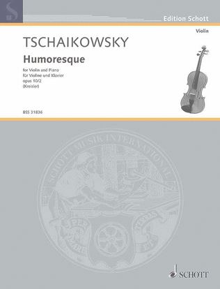 Book cover for Kreisler Tr17 Tchaikovsky Humoresque