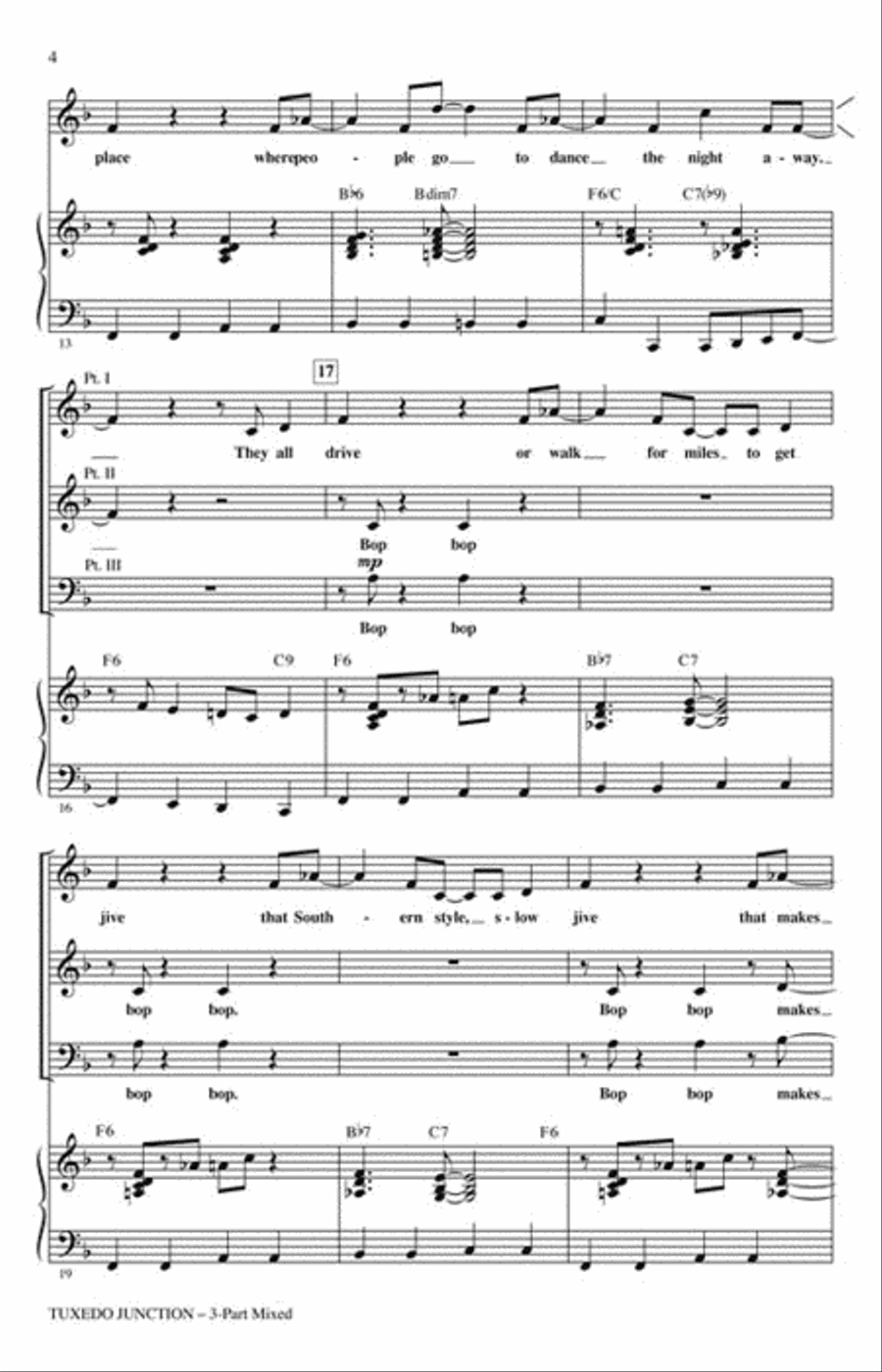 Tuxedo Junction 3-Part scores gallery preview page 3