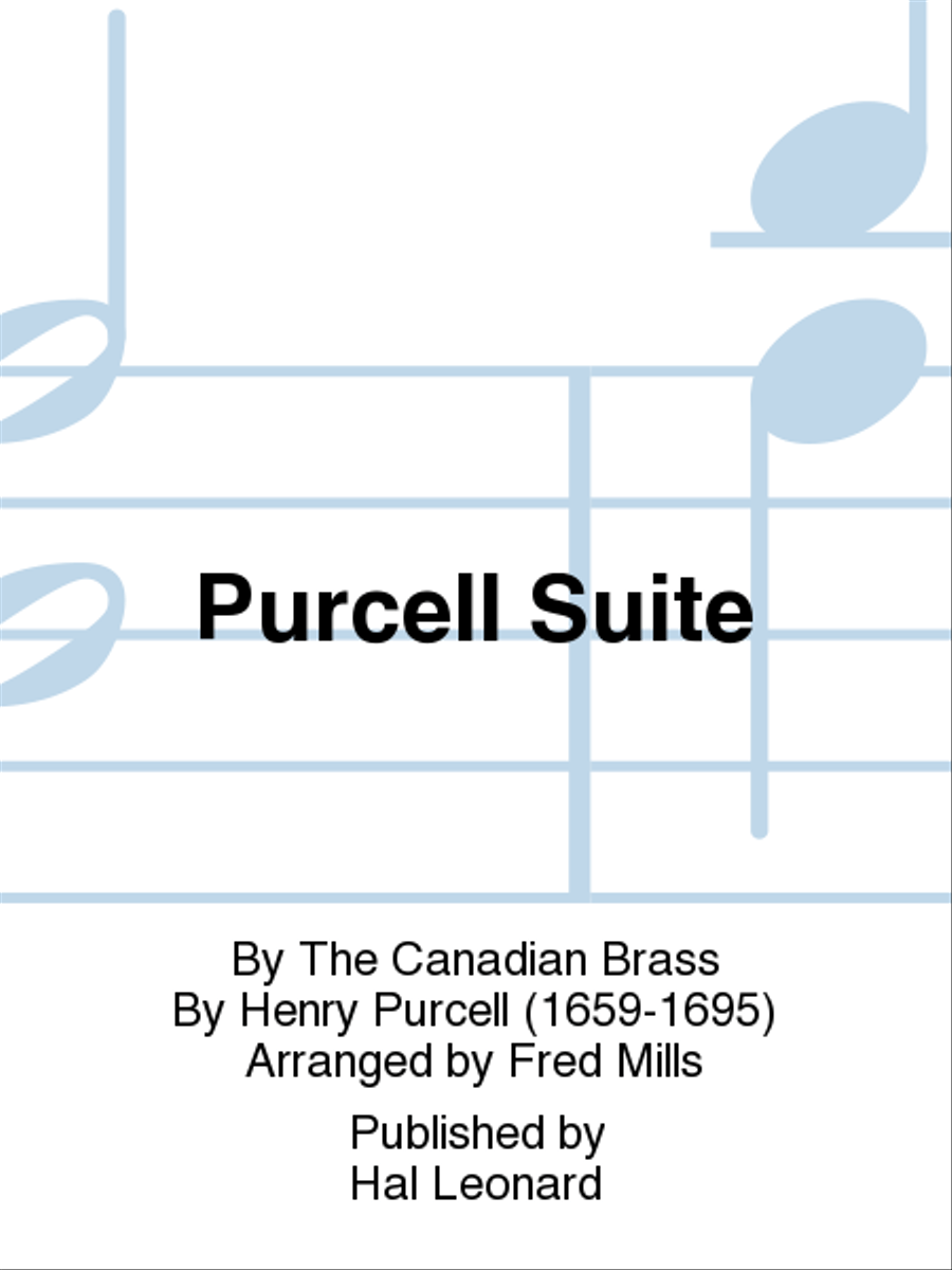 Purcell Suite Brass Quintet scores gallery preview page 1