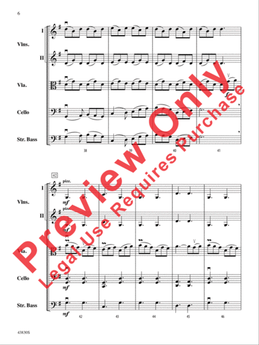 Murphy's Jig Murphy's Jig String Orchestra scores gallery preview page 7