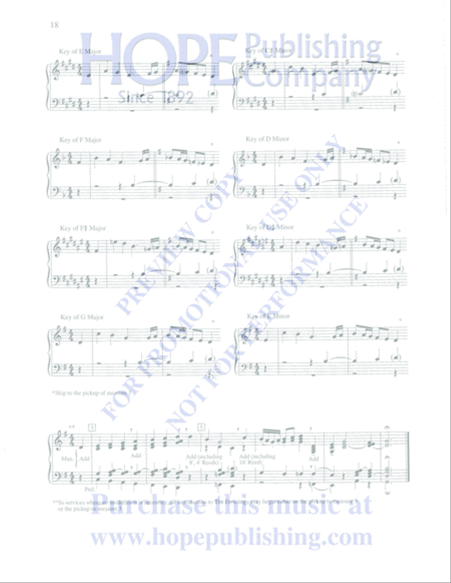 Practical Guide to Arranging Music for Organ, Choir, Handbells & Other Instrumen Choir scores gallery preview page 19