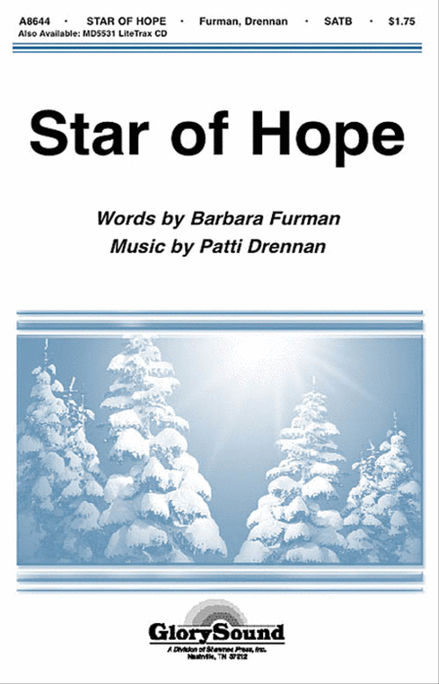Star of Hope 4-Part scores gallery preview page 1