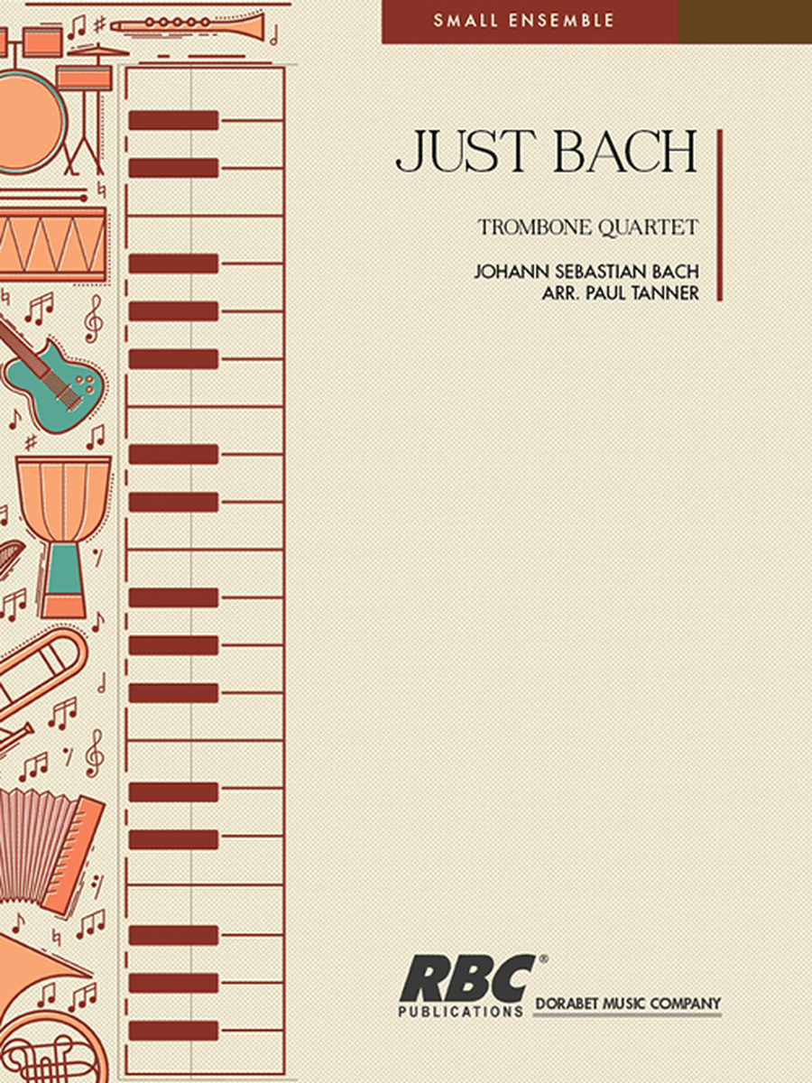 Just Bach Trombone Quartet Trombone Quartet scores gallery preview page 1