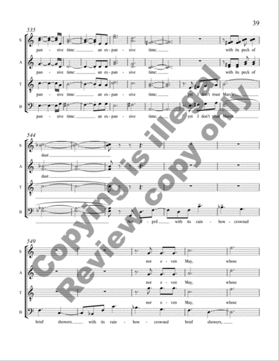 An October Garden An October Garden Divisi scores gallery preview page 43