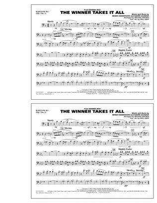 The Winner Takes It All (from "Mamma Mia!") - Baritone B.C. (Opt. Tbn. 2)