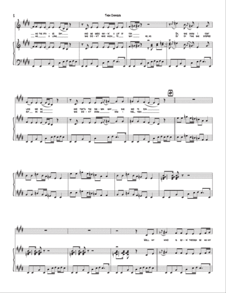 Them Changes Voice scores gallery preview page 2