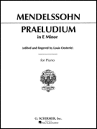 Book cover for Praeludium in E Minor