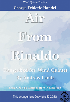 Air from 'Rinaldo' (arr. for Wind Quintet)