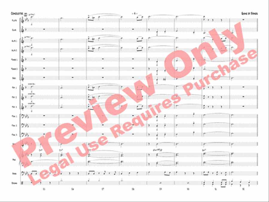 Game of Bones Game of Bones Jazz Ensemble scores gallery preview page 7