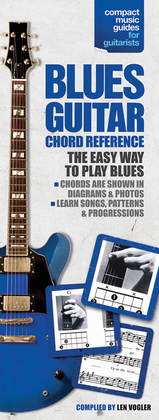 Book cover for The Compact Blues Guitar Chord Reference