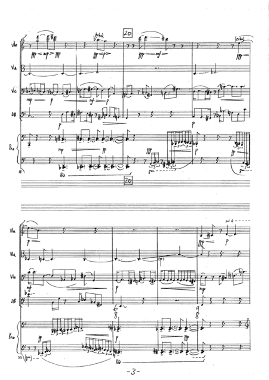 Ãtudes-tableaux Book II Ãtudes-tableaux Book II Piano Quintet scores gallery preview page 5