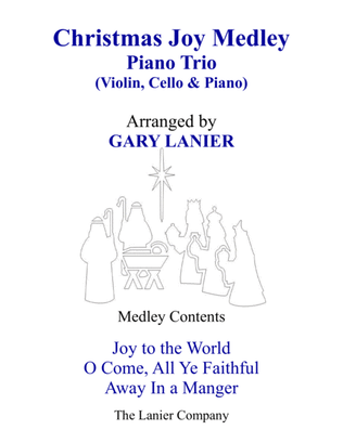 CHRISTMAS JOY MEDLEY (Trio – Violin, Cello & Piano with Parts)