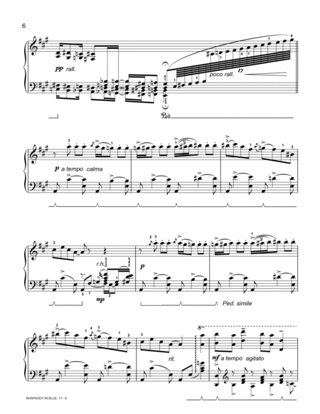 Rhapsody In Blue (Abridged & Advanced Piano Solo) image number null