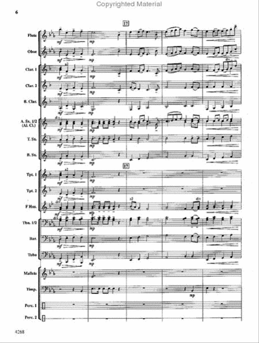 Winchester Chronicles Winchester Chronicles Concert Band scores gallery preview page 5