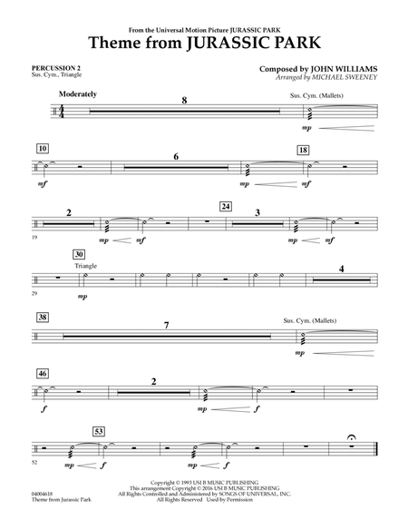 Theme from Jurassic Park - Percussion 2