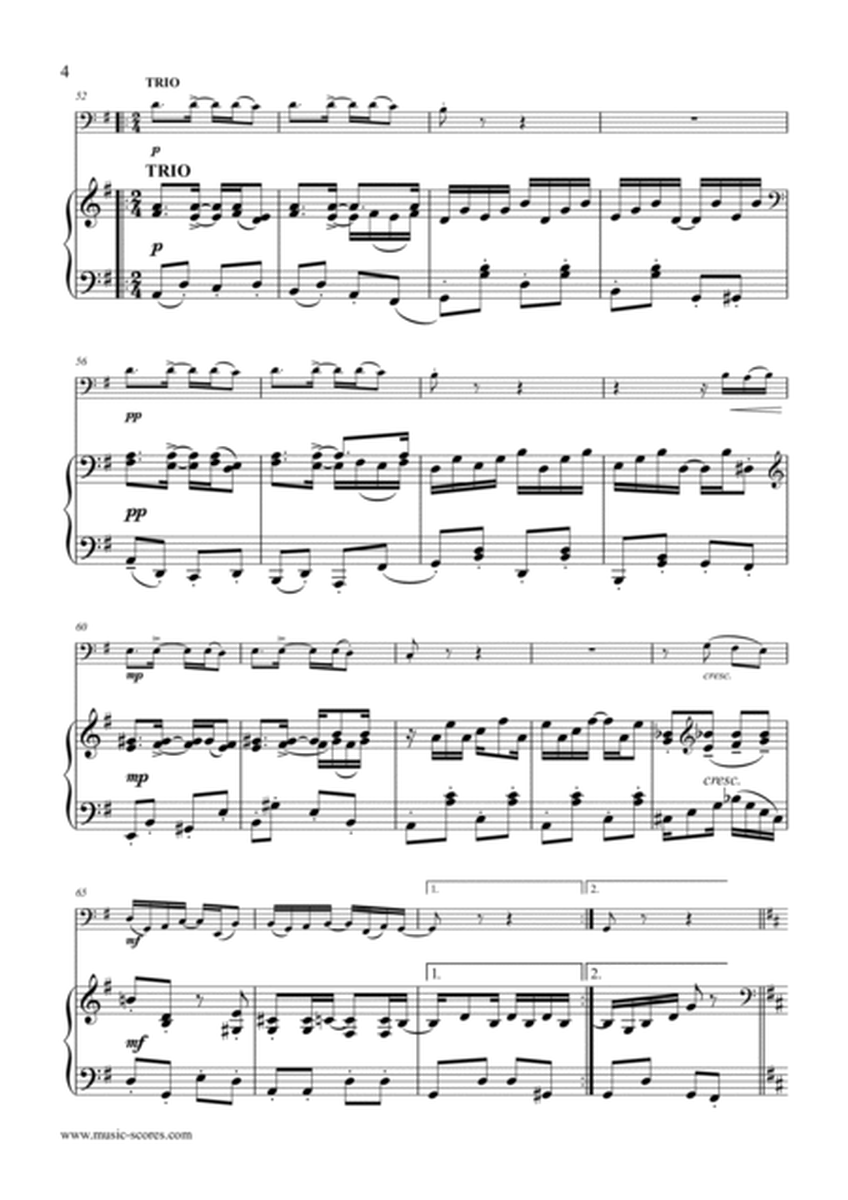 Maple Leaf Rag - Tuba and Piano image number null