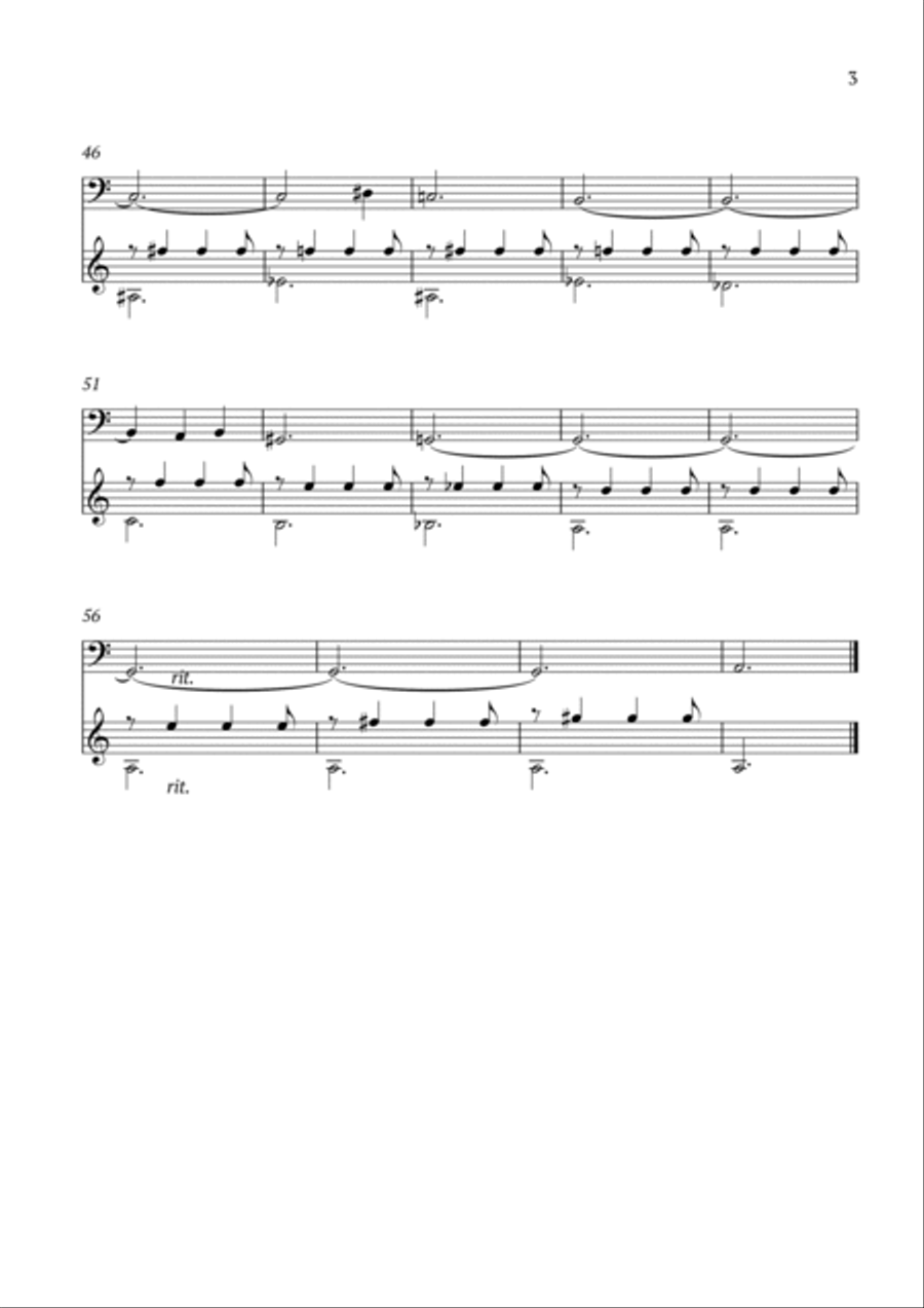 Children's Song No. 15 Bassoon scores gallery preview page 3