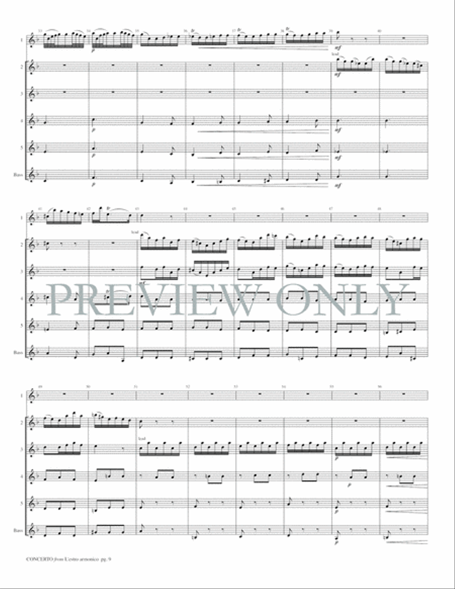 Concerto Small Ensemble scores gallery preview page 11