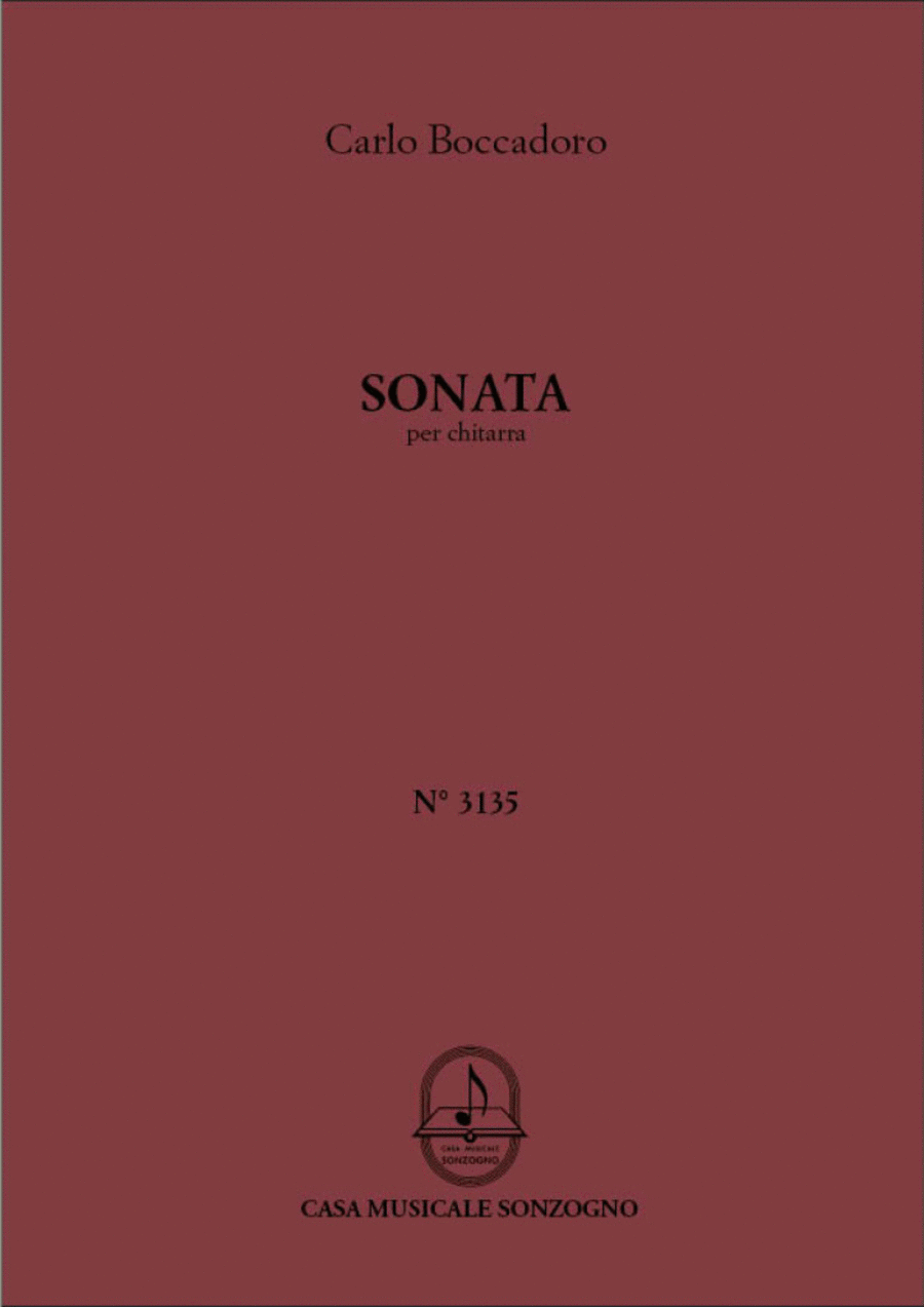 Sonata Sonata Classical Guitar scores gallery preview page 1