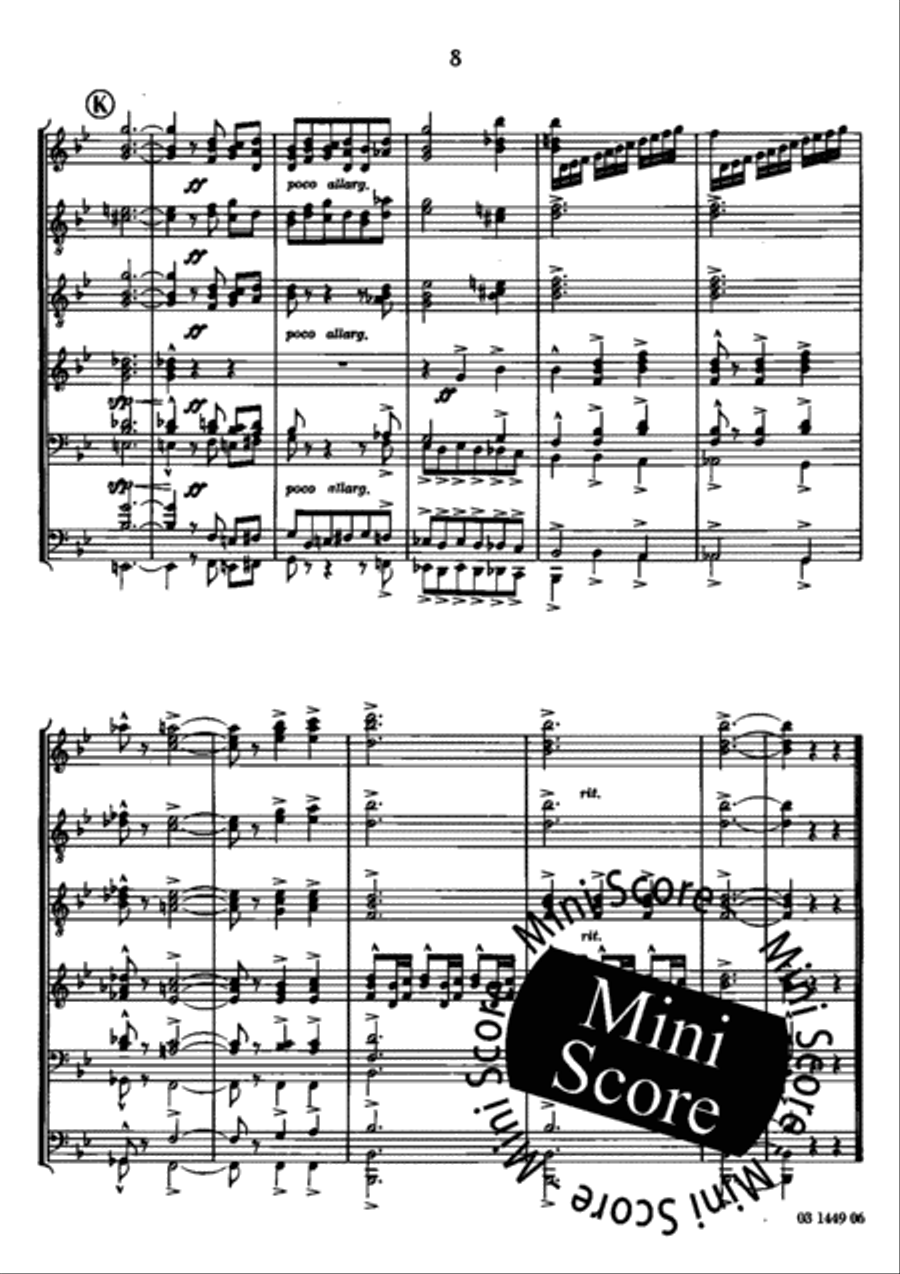 Theme D'Orgue Concert Band scores gallery preview page 14