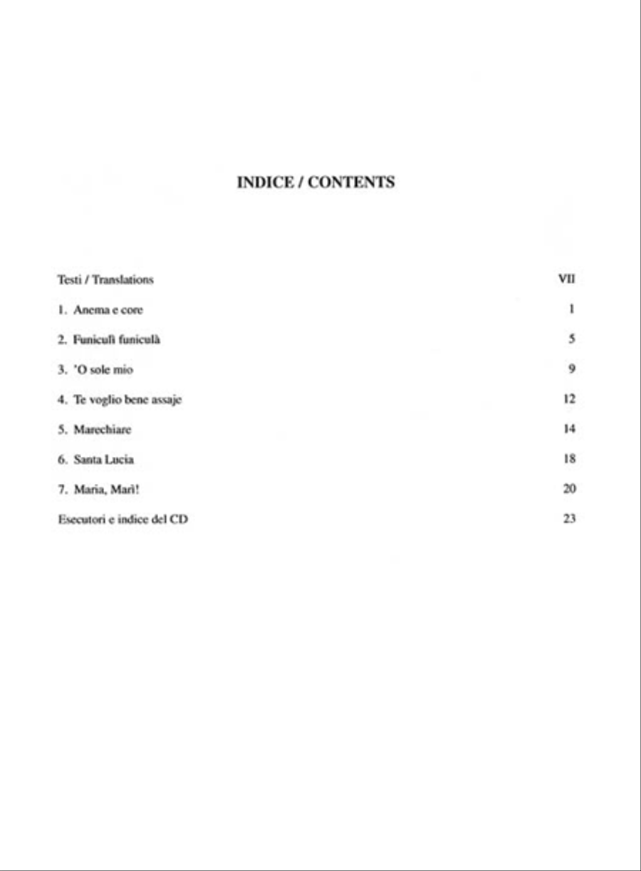 Napoli Recital – Volume 1 Voice scores gallery preview page 4