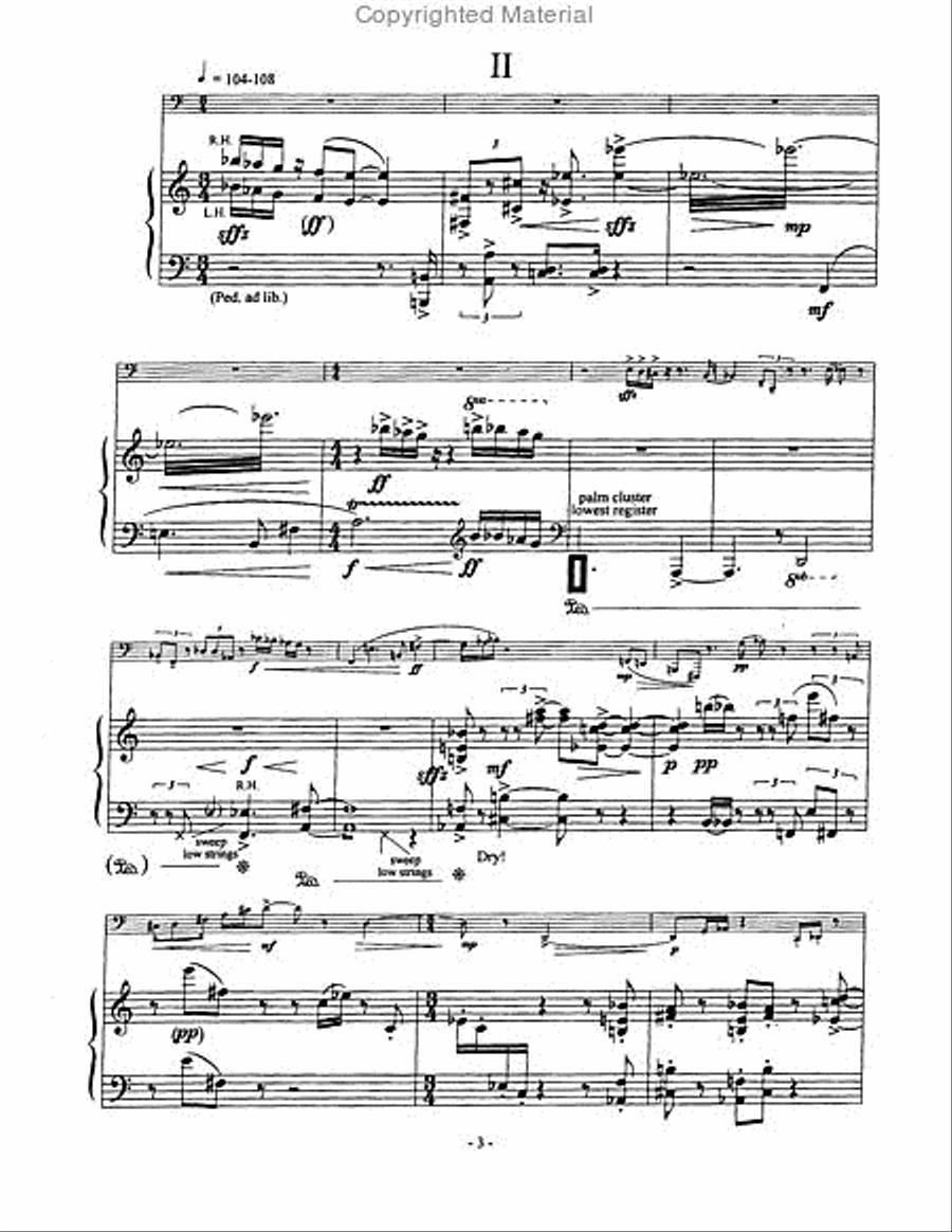 Three Inventions Tuba scores gallery preview page 4