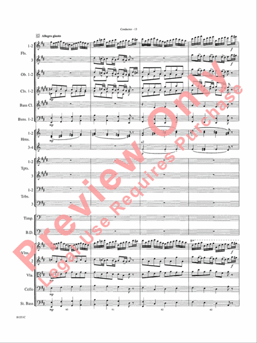 Toccata Full Orchestra scores gallery preview page 16