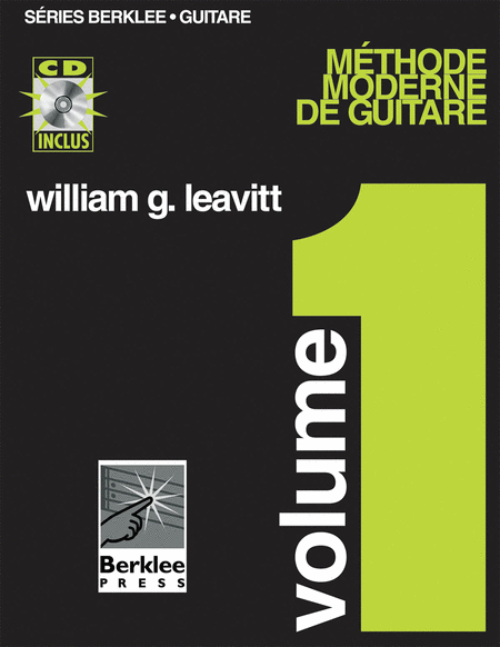 Modern Method for Guitar, Vol 1. – French Edition, Book/CD Pack