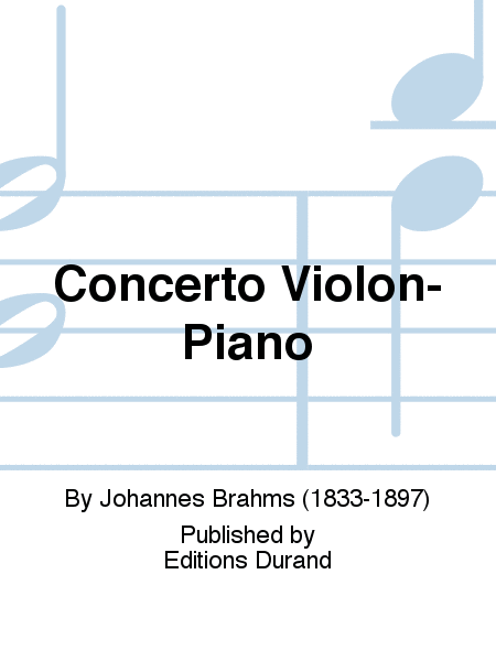Concerto Violon-Piano