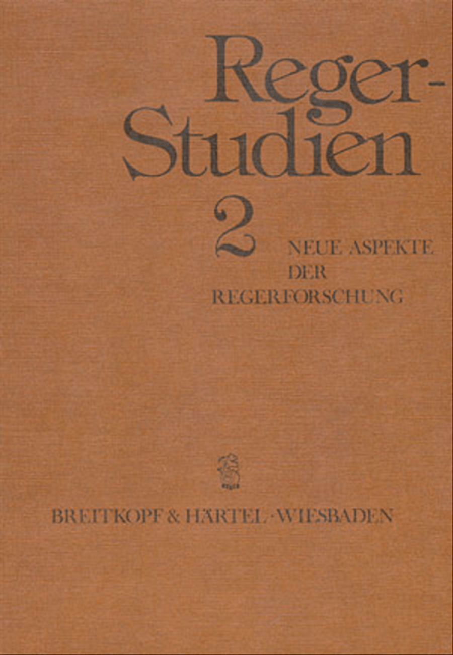 Reger-Studien 2 Collection / Songbook scores gallery preview page 1