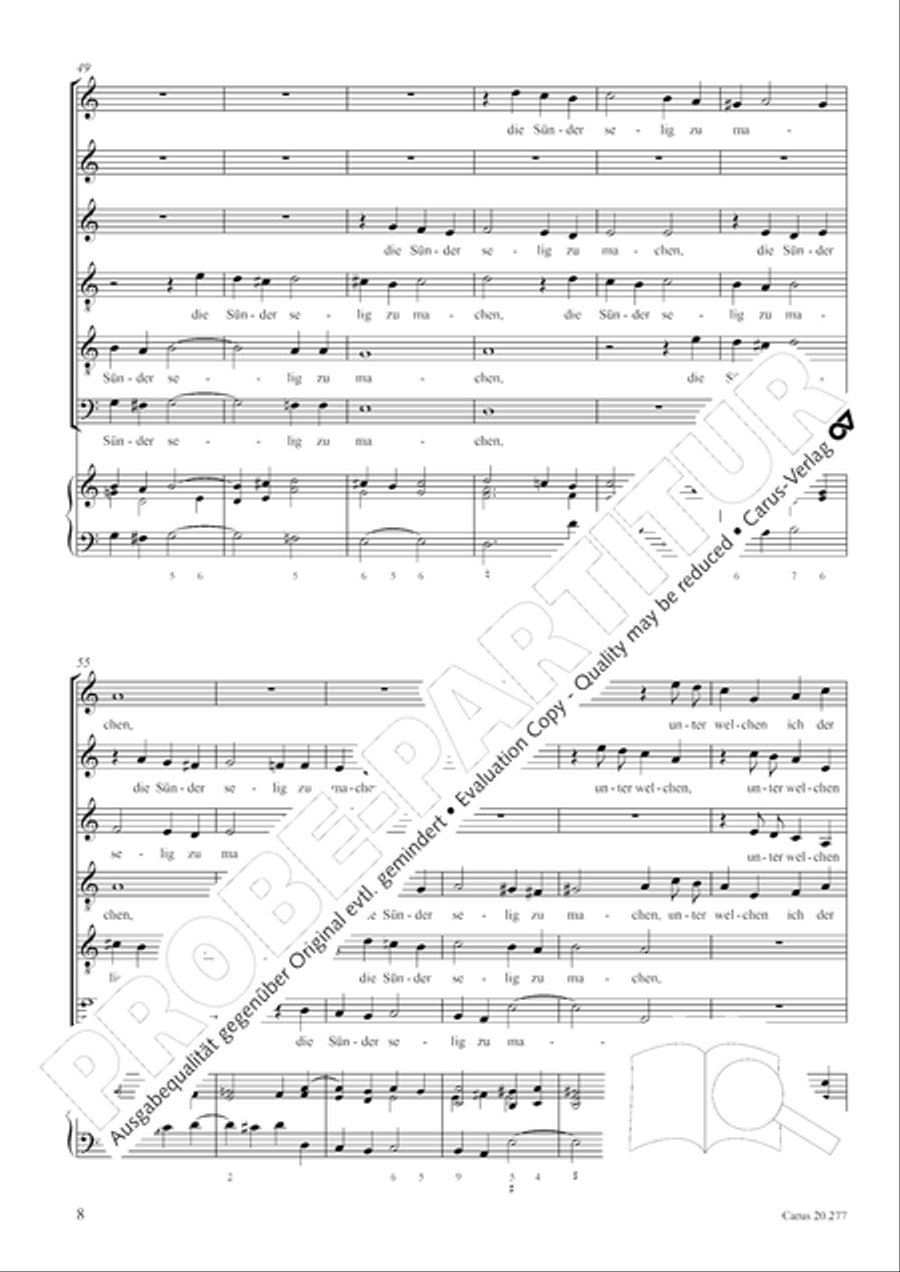 Das ist je gewisslich wahr Choir scores gallery preview page 9