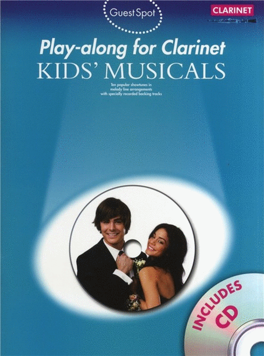 Guest Spot Kids Musicals Clarinet Book/CD