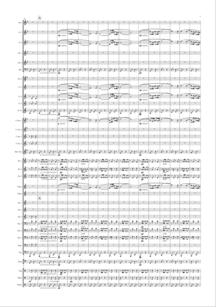 Bernardo Gómez Concert Band scores gallery preview page 4
