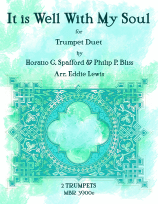 Book cover for It Is Well With My Soul - Trumpet Duet