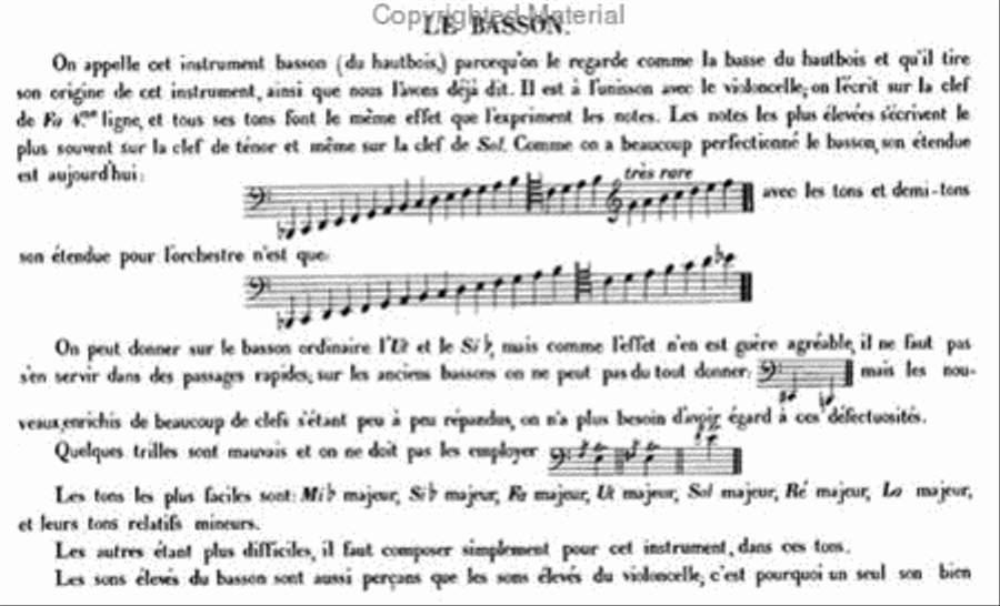 Methods & Treatises Bassoon - 4 volumes - France 1800-1860 Bassoon Solo scores gallery preview page 3