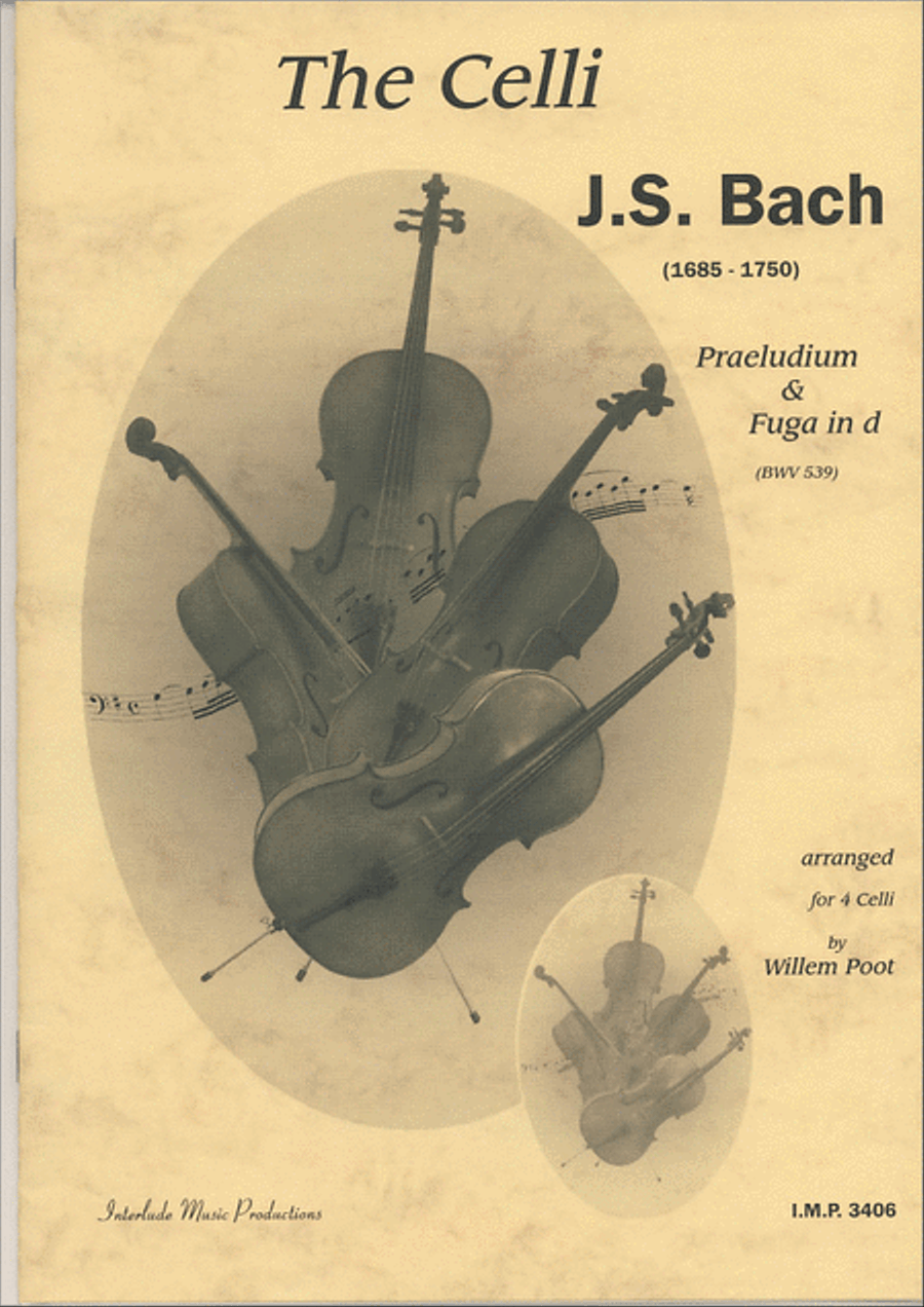 Preludium & Fuga D Bwv539 Preludium & Fuga D Bwv539 Cello scores gallery preview page 1