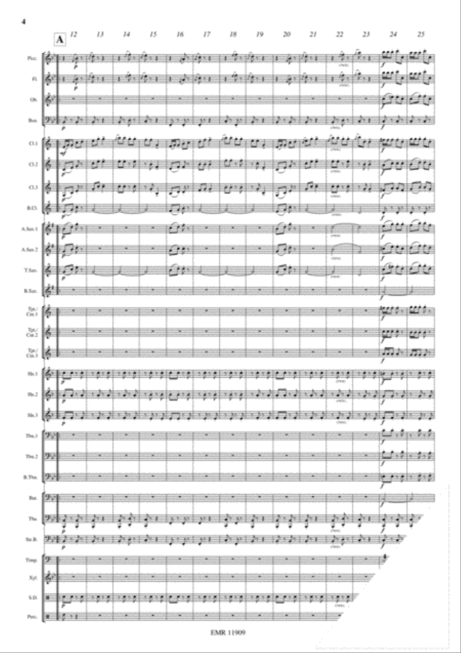 Bahn Frei Concert Band scores gallery preview page 5