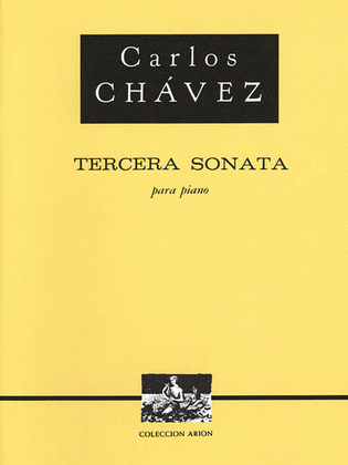 Book cover for Tercera Sonata (3rd Sonata)