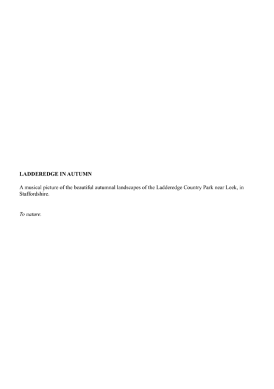 Ladderedge in Autumn Ladderedge in Autumn Piano Solo scores gallery preview page 2