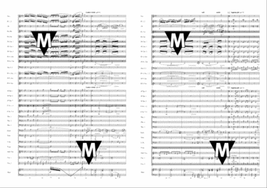 Old Russian Romances Concert Band scores gallery preview page 6