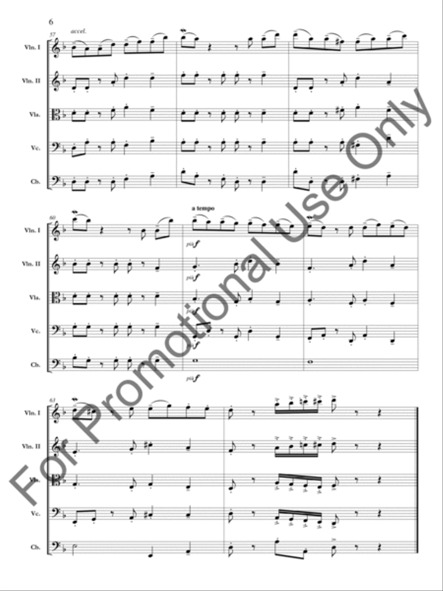 El Choclo (Argentine Tango) Orchestra scores gallery preview page 7