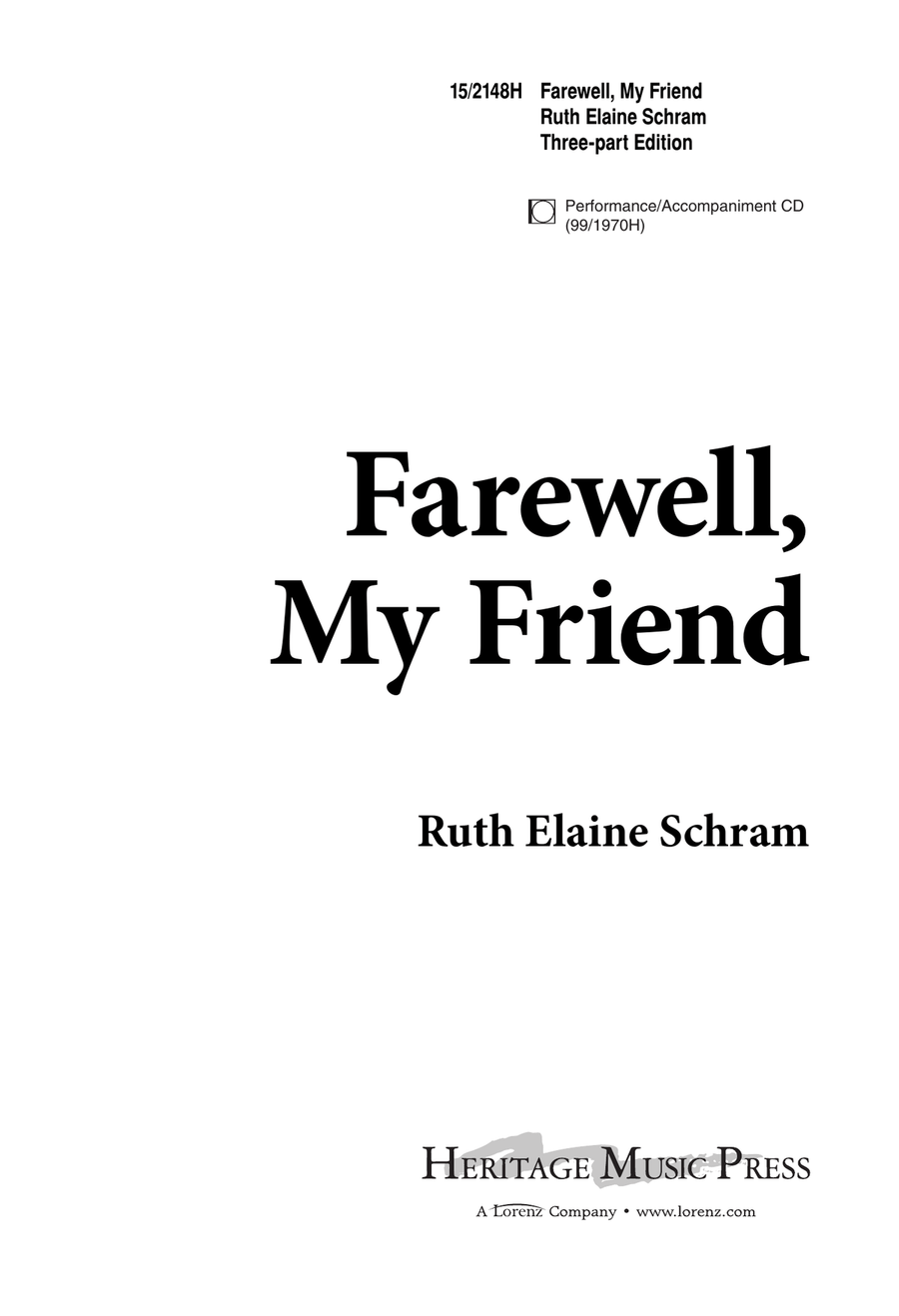 Farewell, My Friend