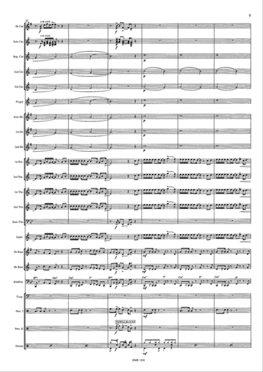 Attention, Mesdames et Messieurs Brass Band scores gallery preview page 8