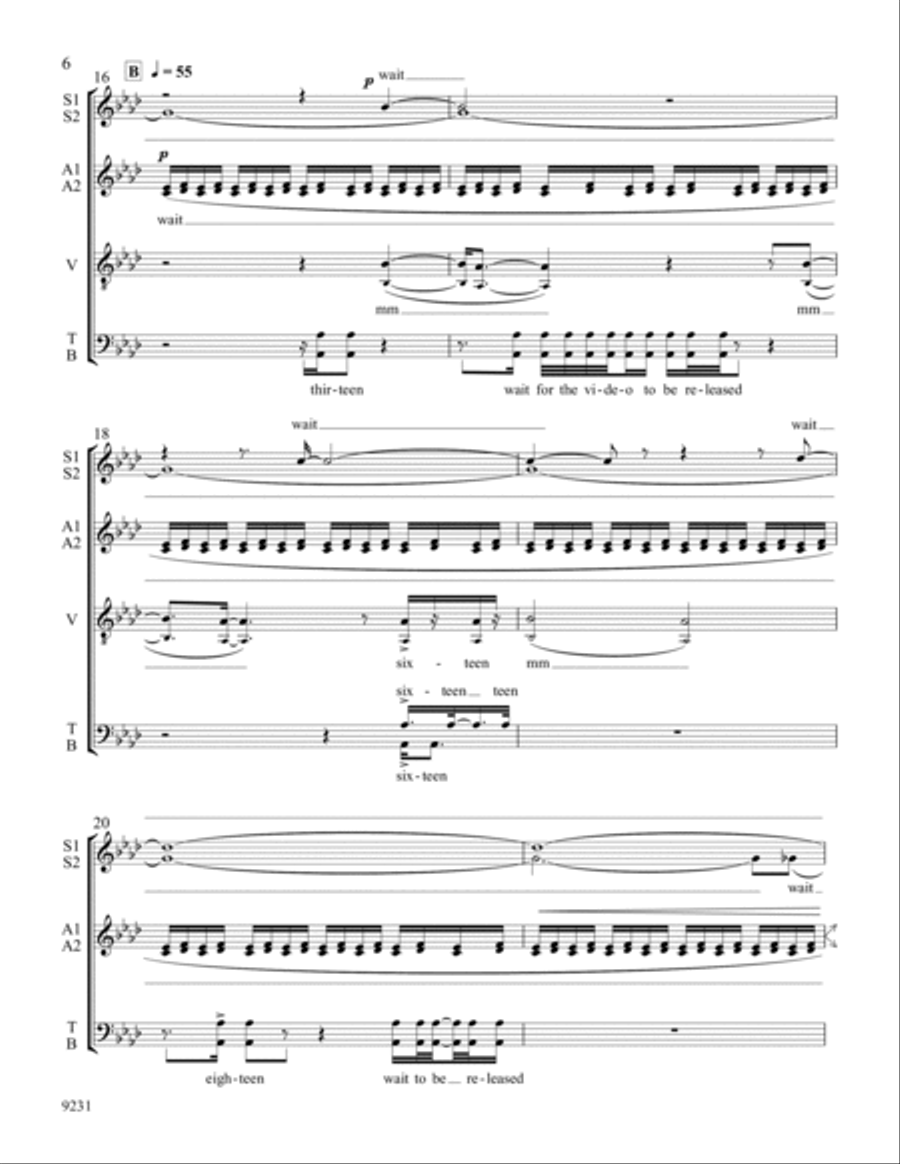 Refrain Divisi scores gallery preview page 6