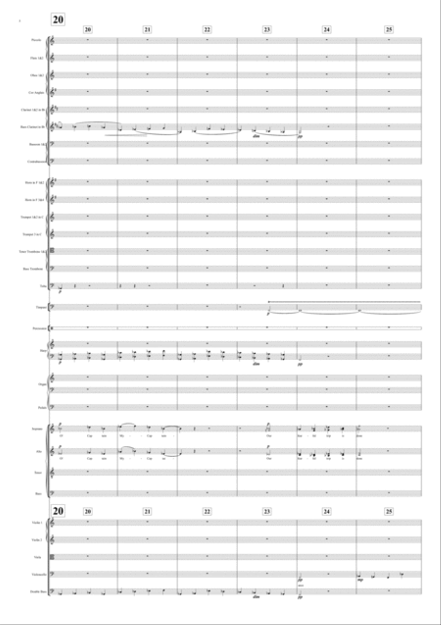 O Captain! My Captain! O Captain! My Captain! Choir scores gallery preview page 6